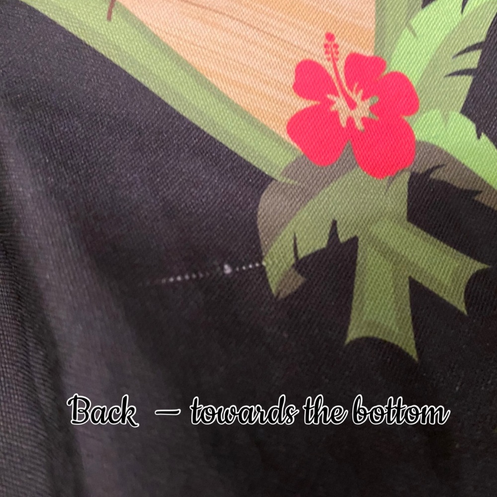 Denialle Von Fitch x The Oblong Box Shop Shrunken Heads Tiki Pinup Skirt XL - Picture 10 of 16